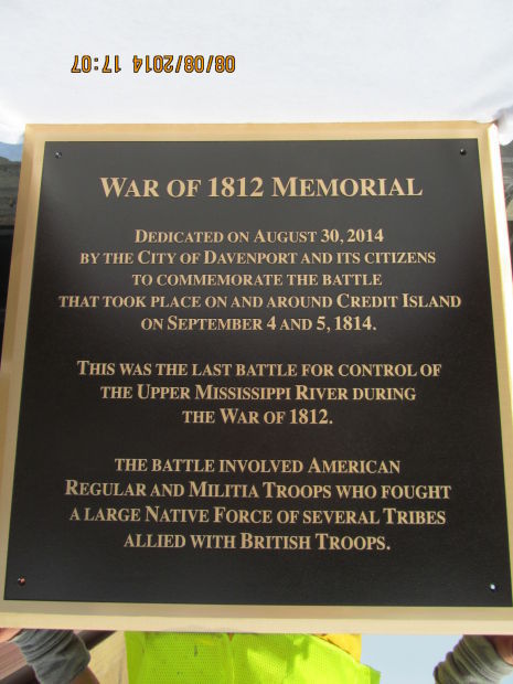 plaque for credit island